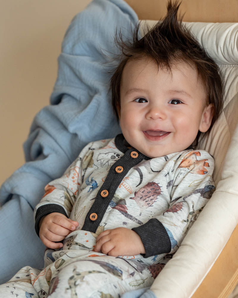 Outback Adventure Print Romper