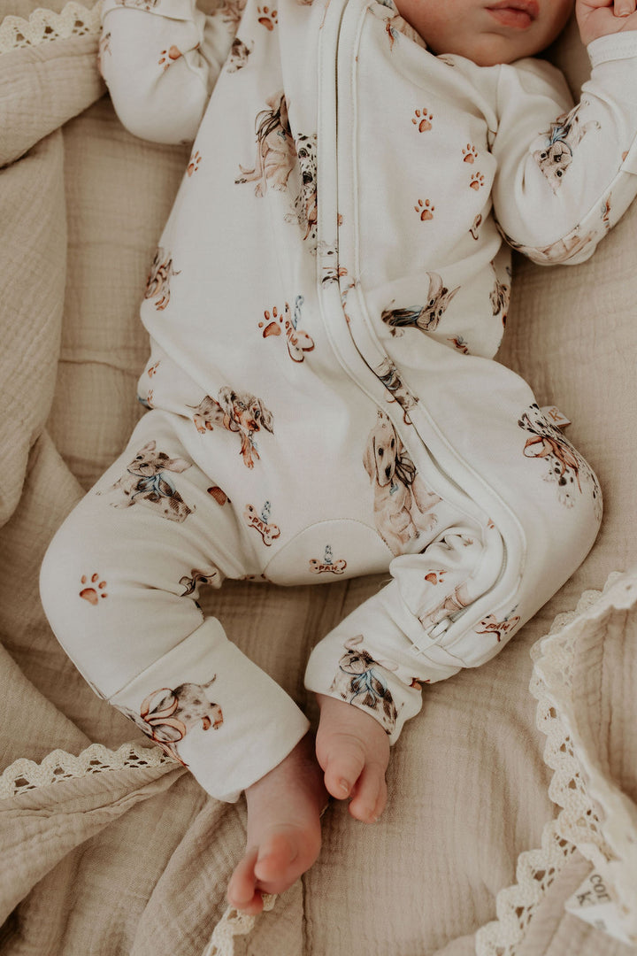 Pawfect Pals Bamboo Zipsuit Premature