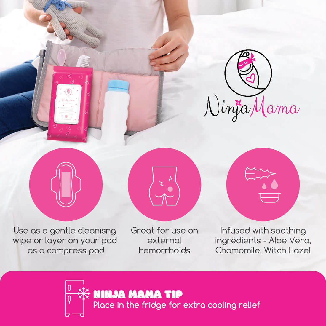 Ninja Mama 5 Step Postpartum Recovery System Postpartum Kit
