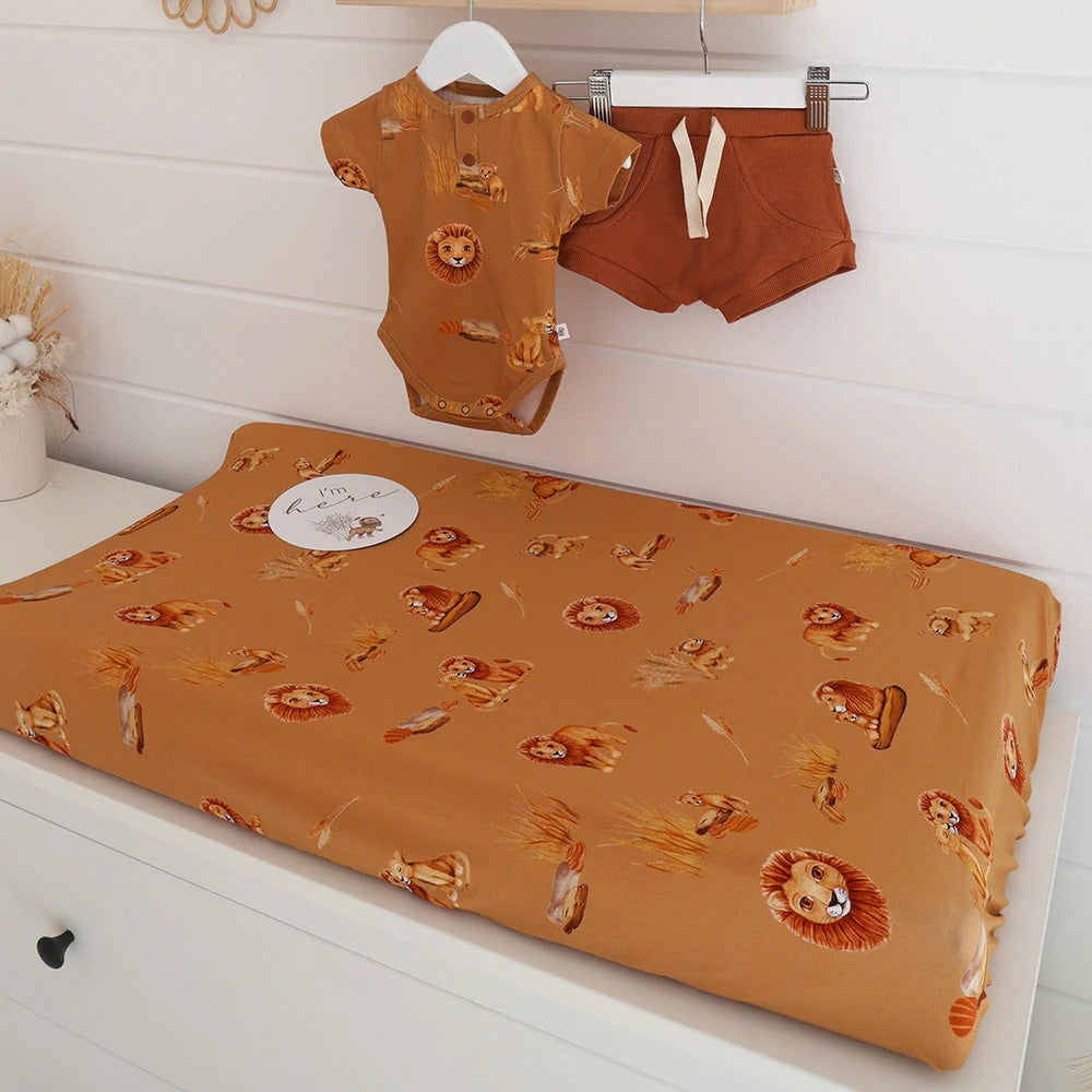 Roar Organic Bassinet Sheet / Change Pad Cover
