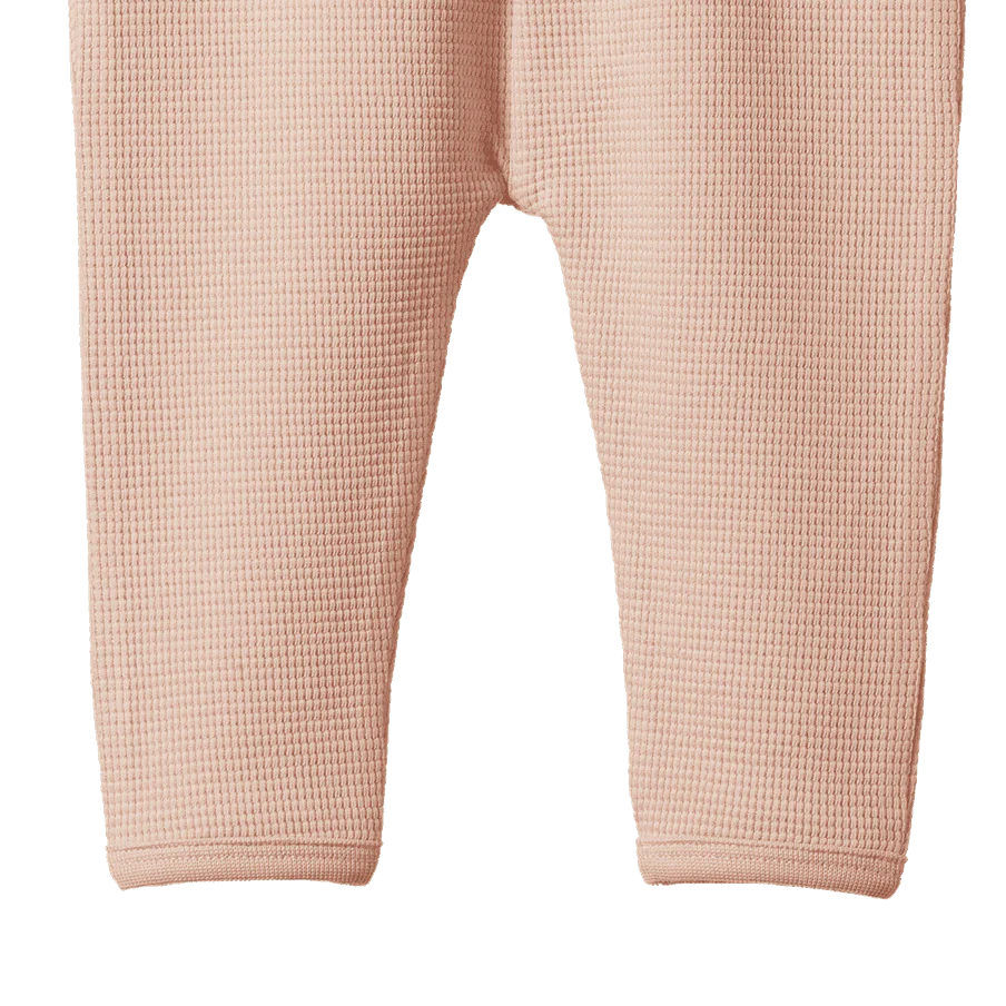 Selby Waffle Pants Rose Dust