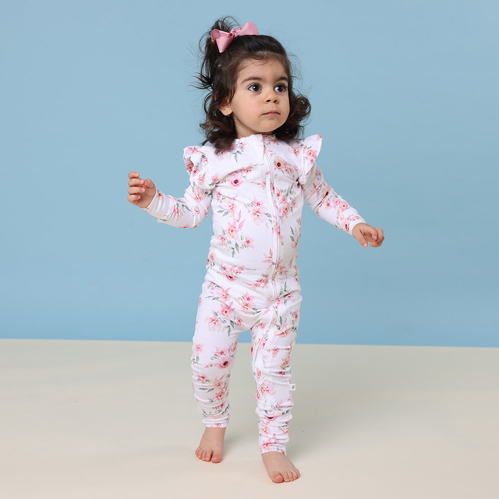 Camille Organic Snuggle Suit Convertible Romper