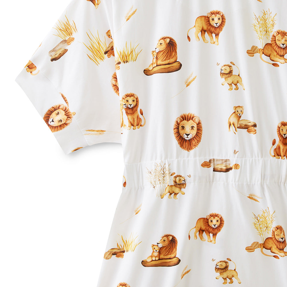 Lion Organic Maternity Robe