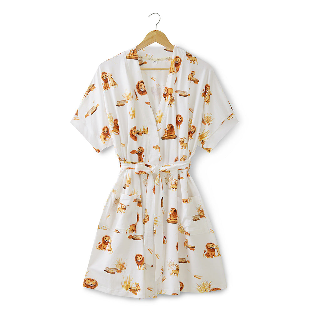 Lion Organic Maternity Robe