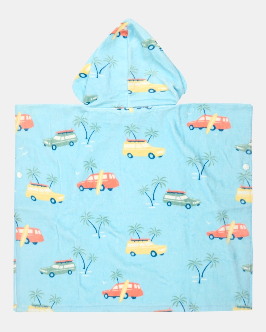 Toshi Swim Hooded Towel Paradise Swell Seekers Sky