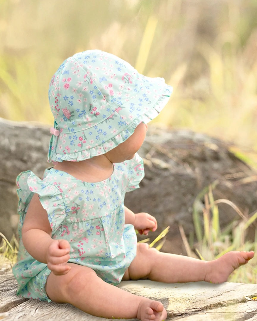 Toshi Bell Hat Matilda Acacia Mint
