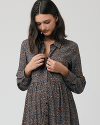 Abby Button Dress