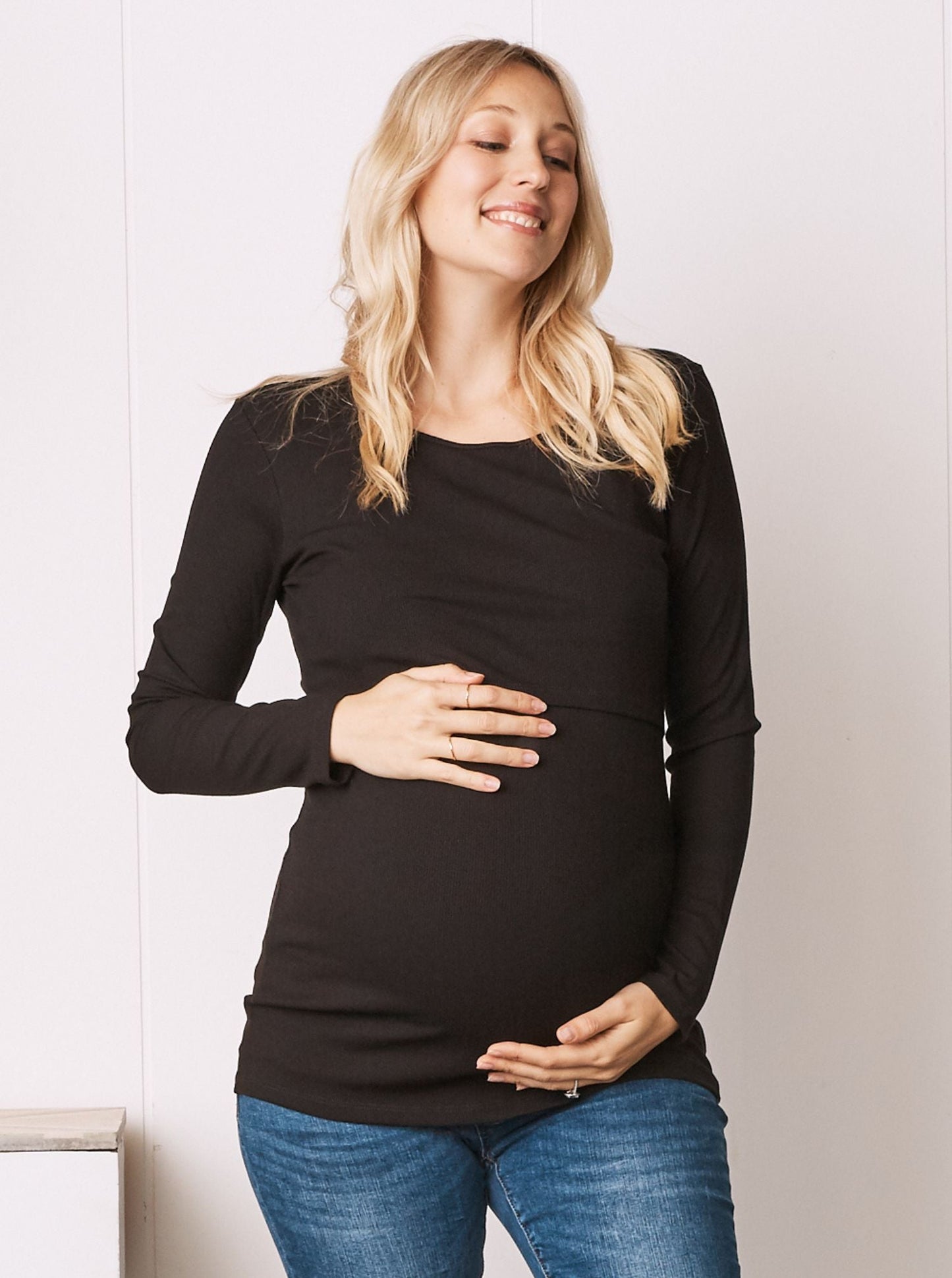 Angel Maternity Nursing Long Sleeve Top