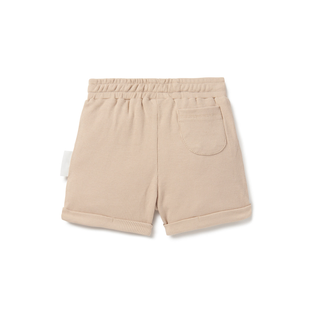 Taupe Rib Shorts