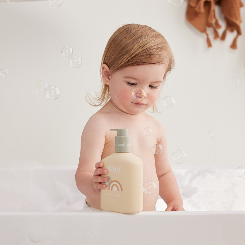 al.ive Baby Gentle Pear Duo Baby Wash/Lotion With Tray