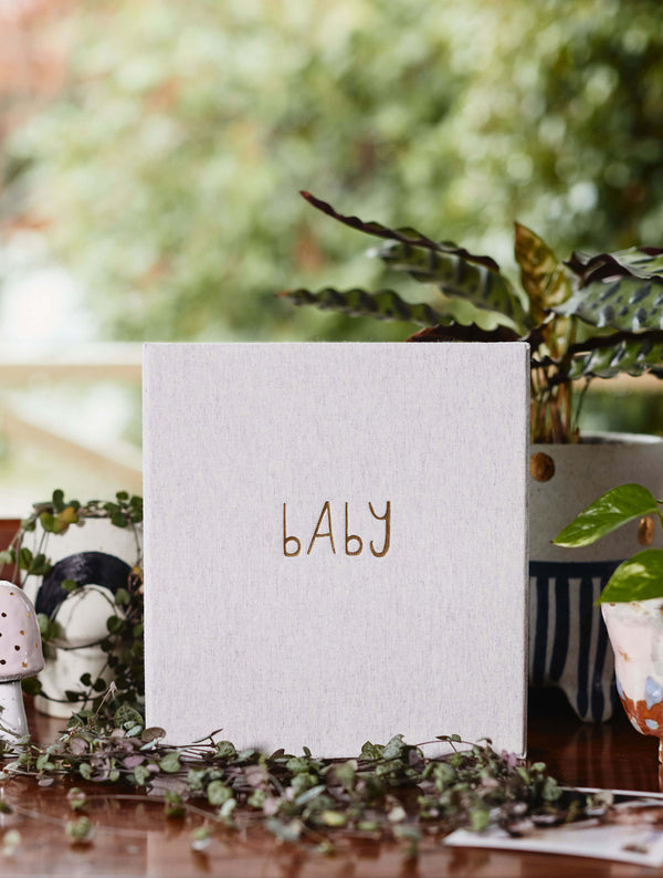 Baby. The First Year. Journal Boxed