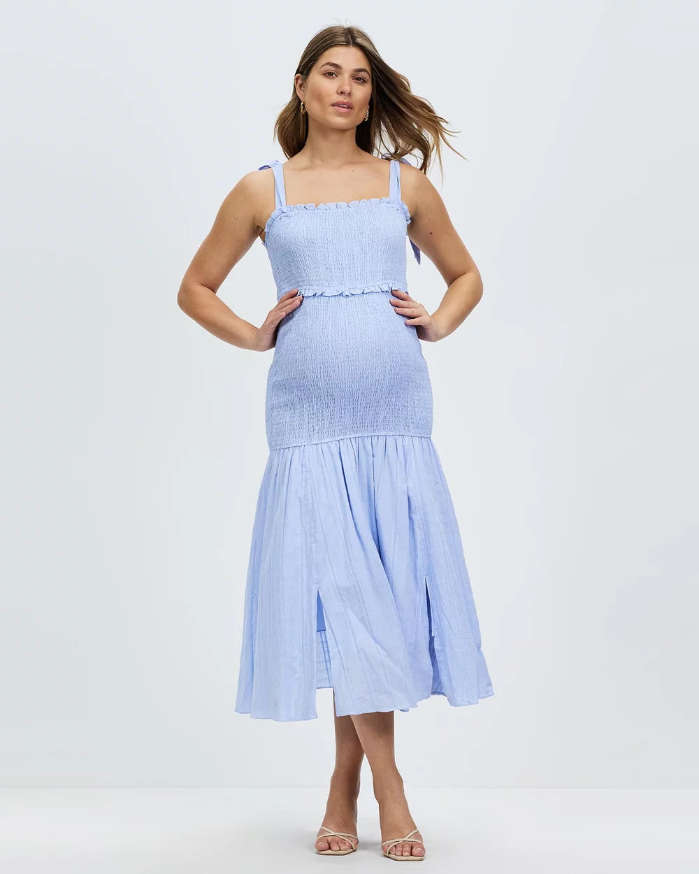 Skylar Shirred Dress