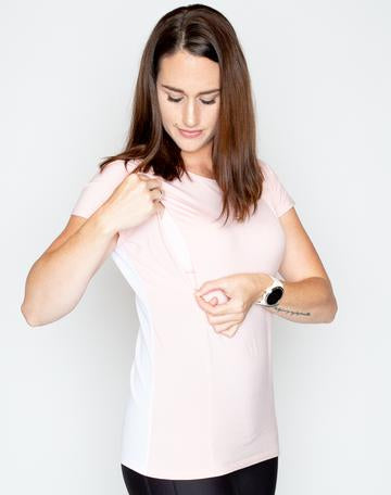 Bamboo Workout Nursing Tee
