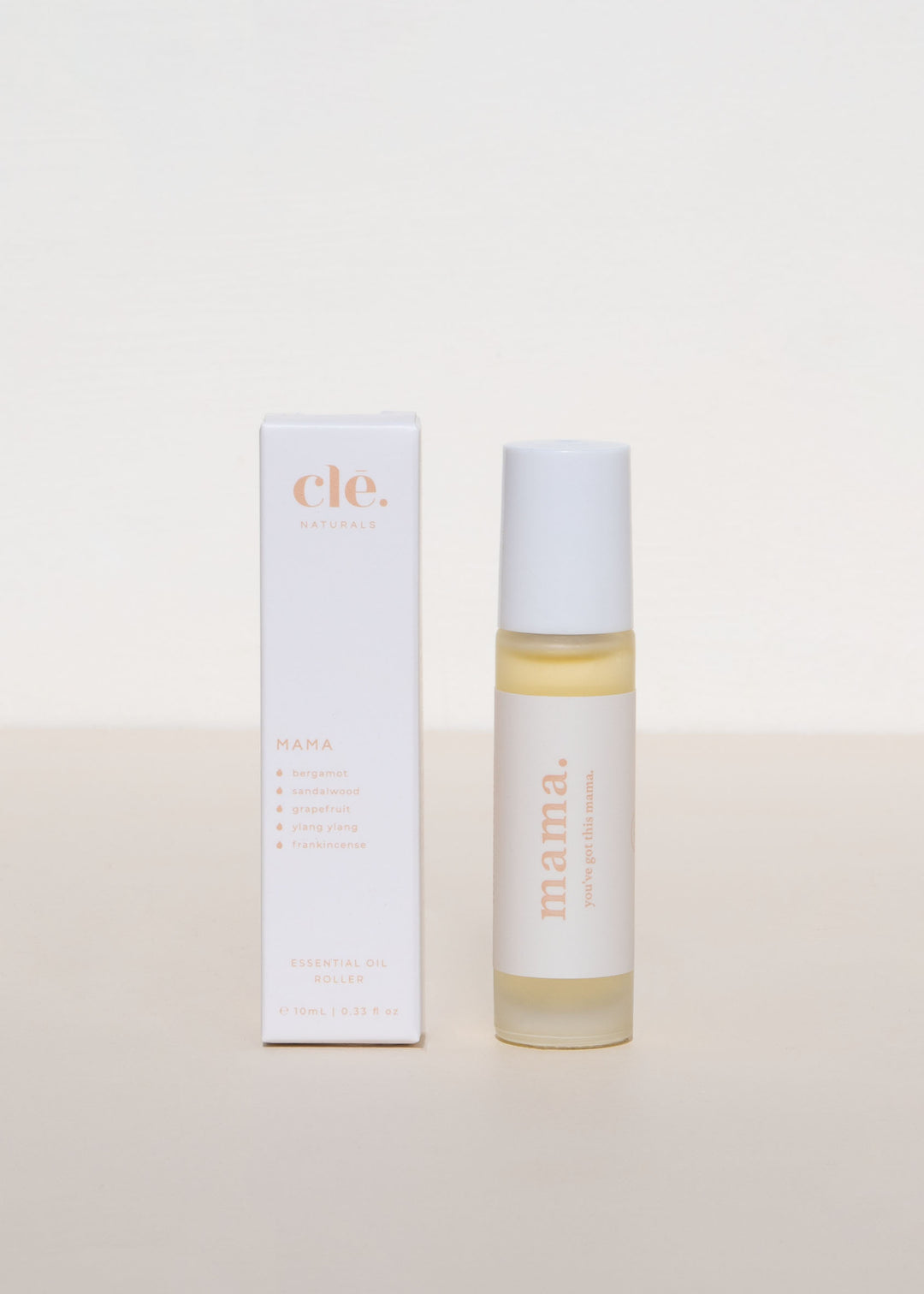 mama. Essential oils blend roller by Cle. Naturals