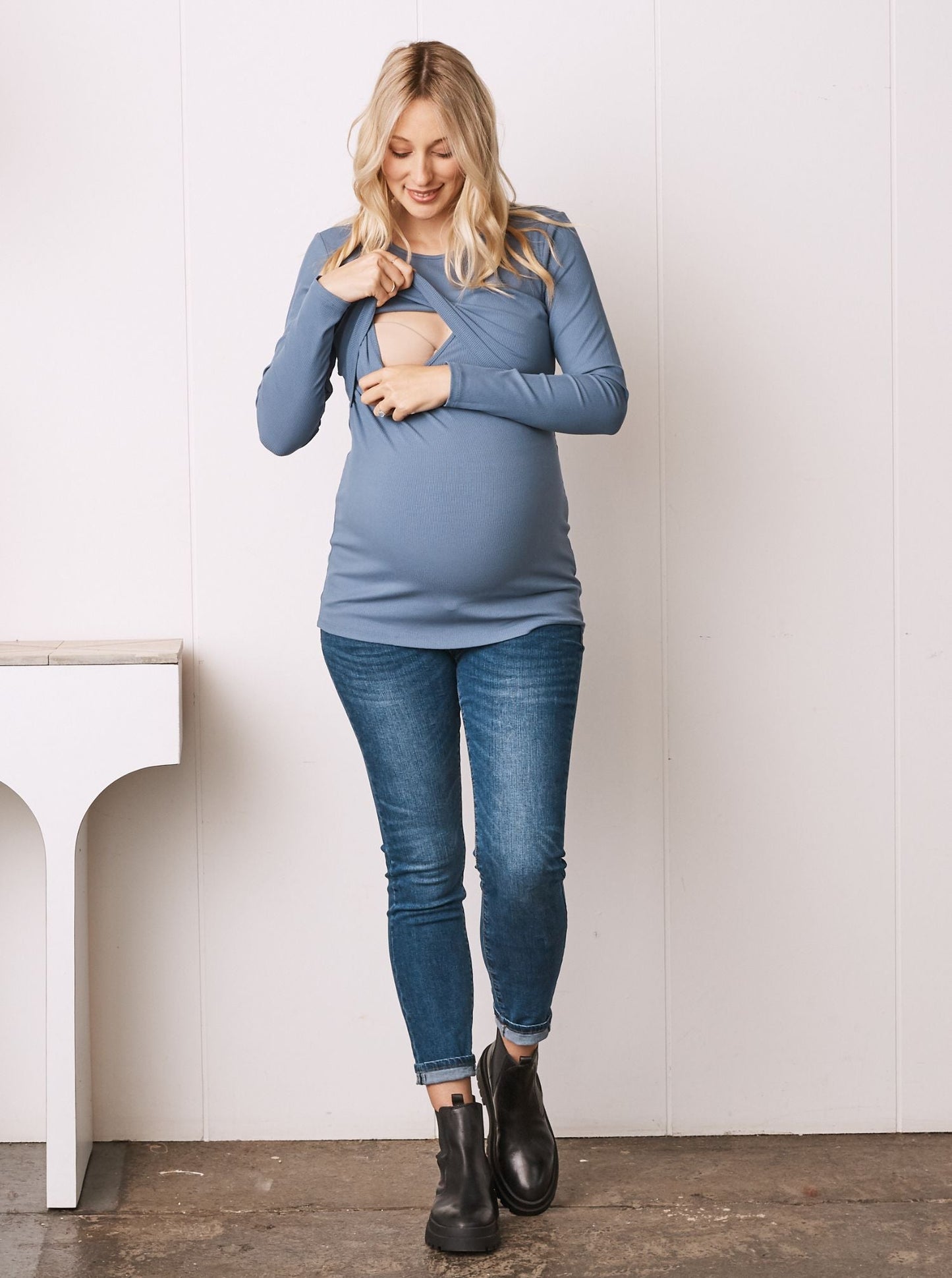 Angel Maternity Nursing Long Sleeve Top