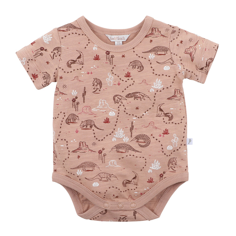 Armadillo Print Bodysuit Newborn - Toddler