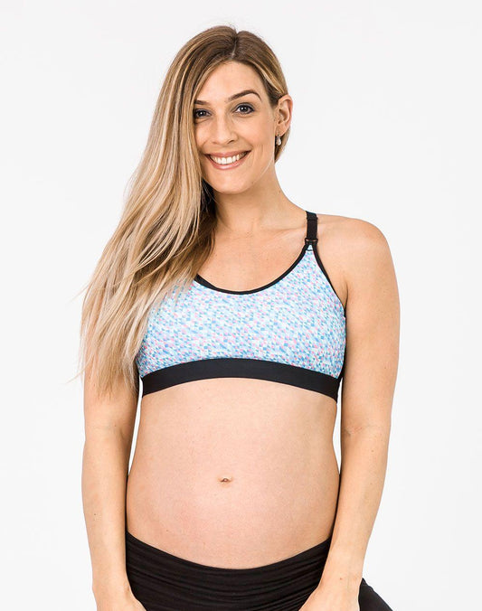 Breastfeeding Smoothie Crop Sports Bra A-F