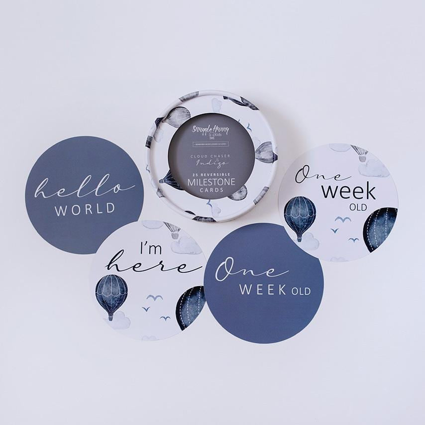 Milestone Cards Cloud Chaser and Indigo