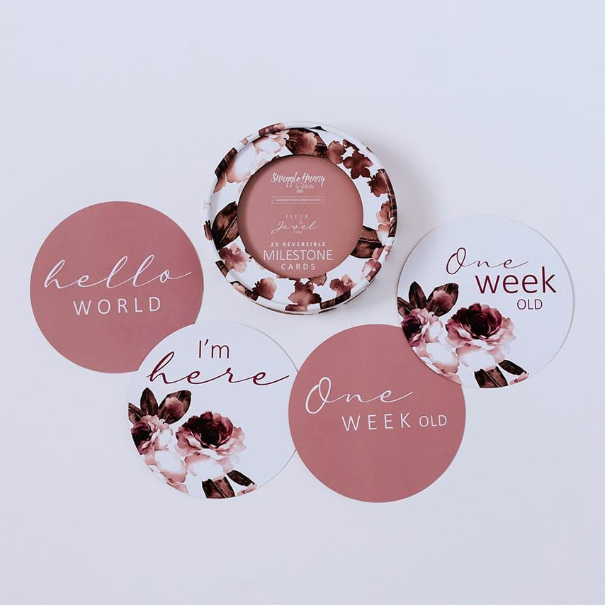 Milestone Cards Fleur and Jewel