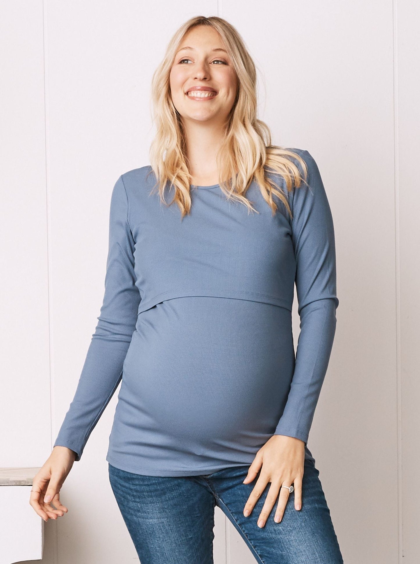 Angel Maternity Nursing Long Sleeve Top