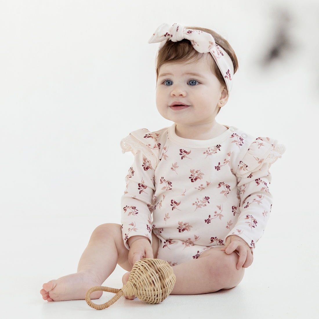 Berry Flutter Onesie