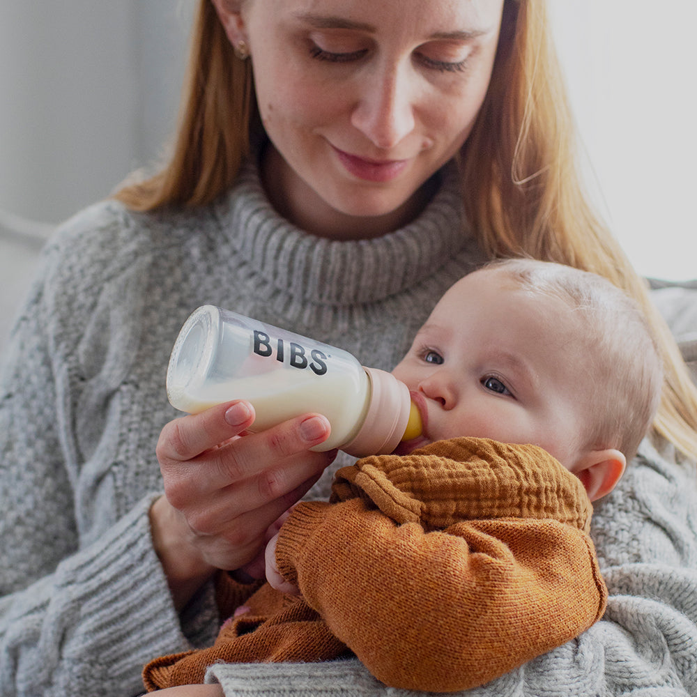 BIBS Baby Glass Bottle 110ml