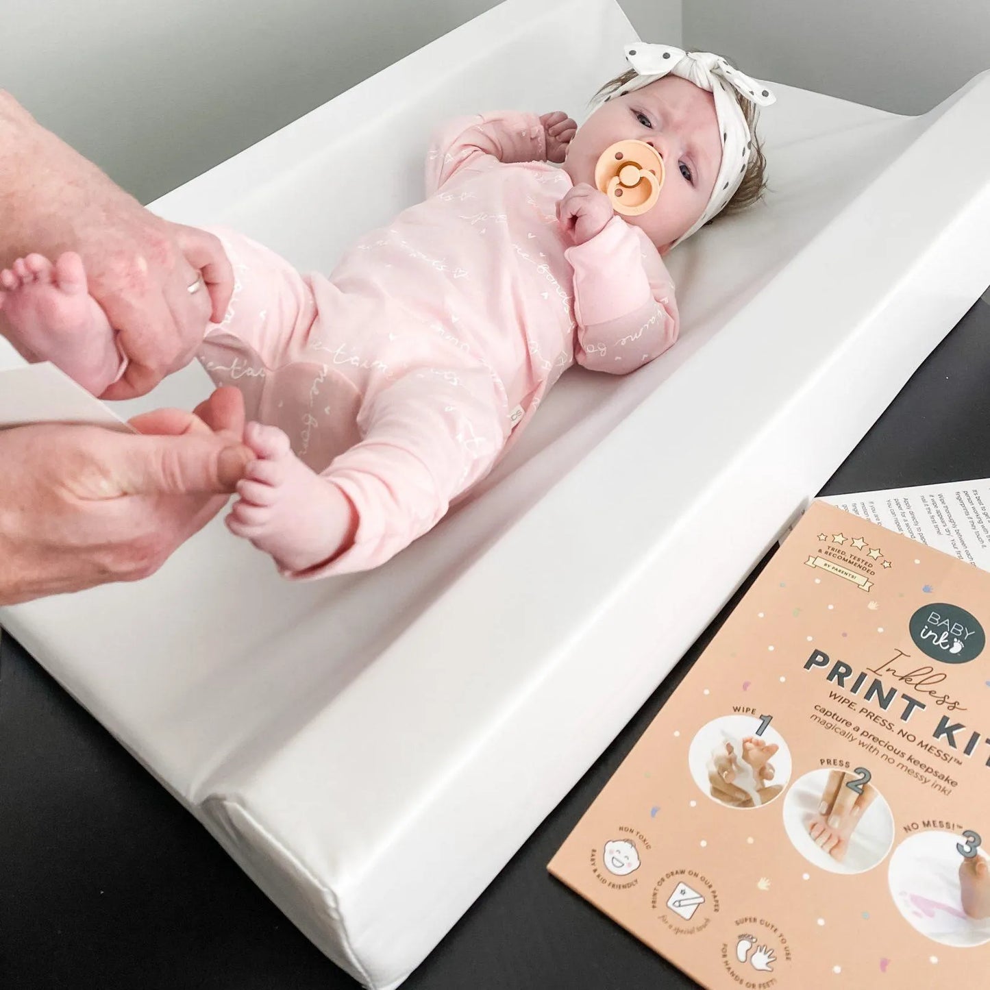 Baby Hand and Foot Ink-less Print Kit
