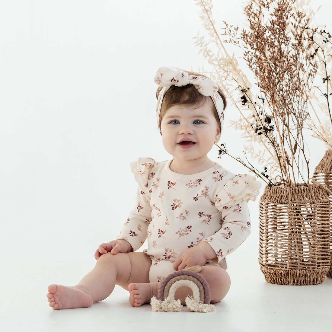 Berry Flutter Onesie