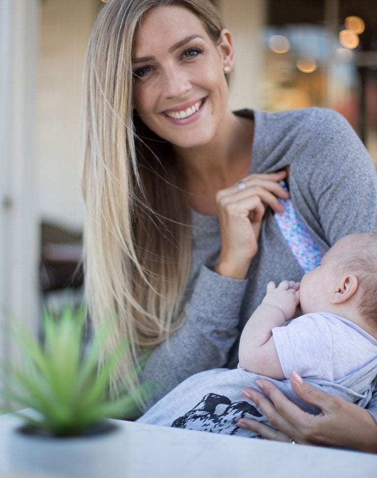 Crew Neck Nursing Jumper