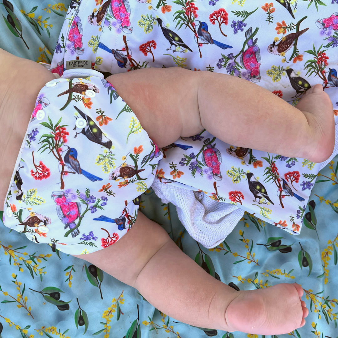 Reusable Swim Nappy OSFM Earthside Eco Bums