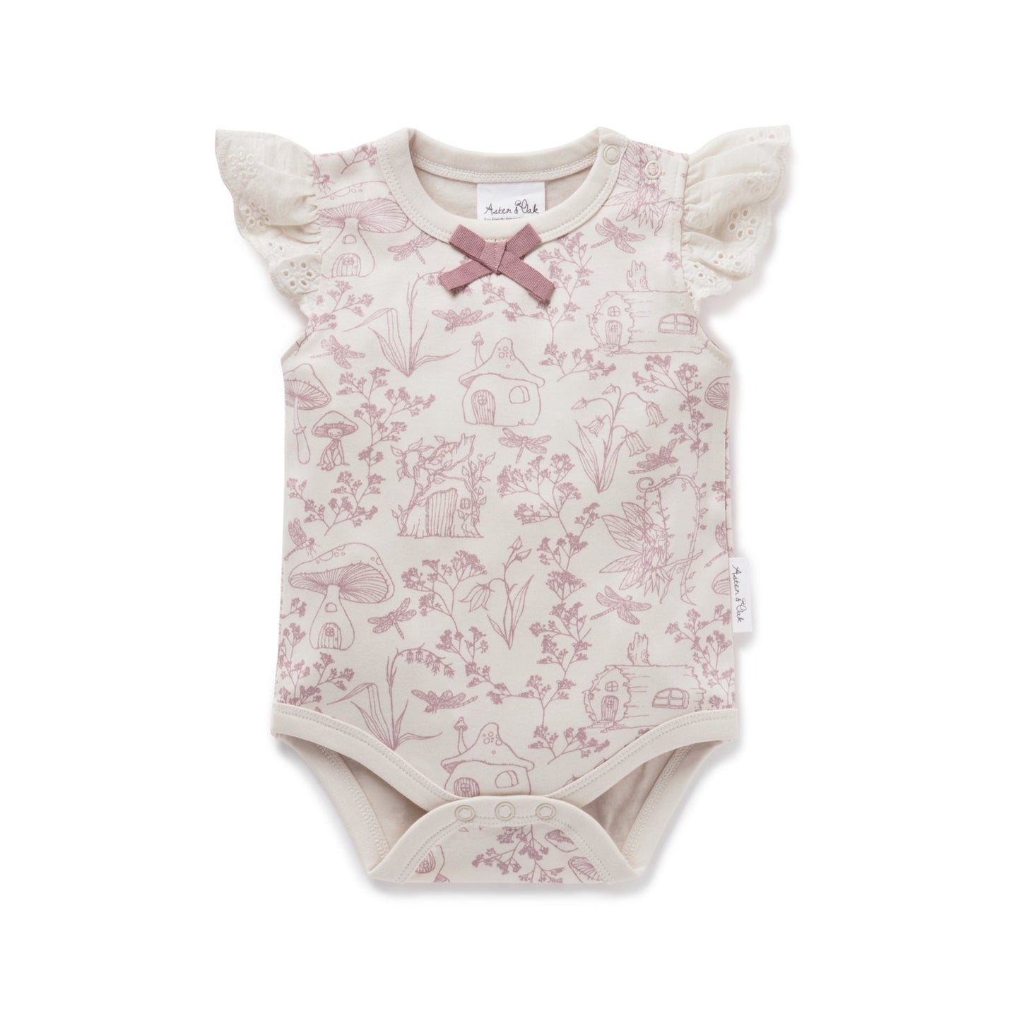 Fairy Garden Lace Onesie
