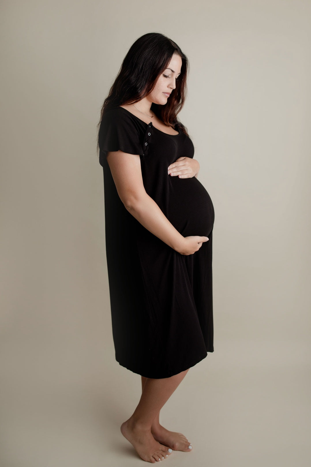 Hospital Labour, Birthing and Delivery Nursing Gown