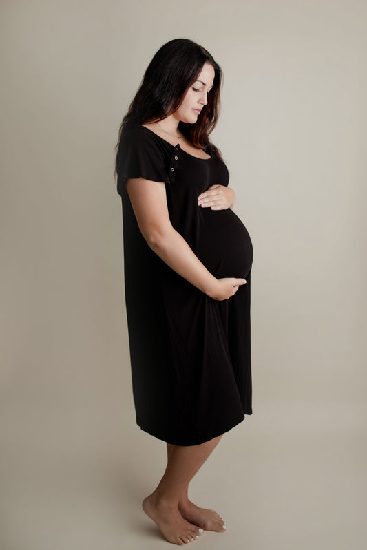 Hospital Labour, Birthing and Delivery Nursing Gown