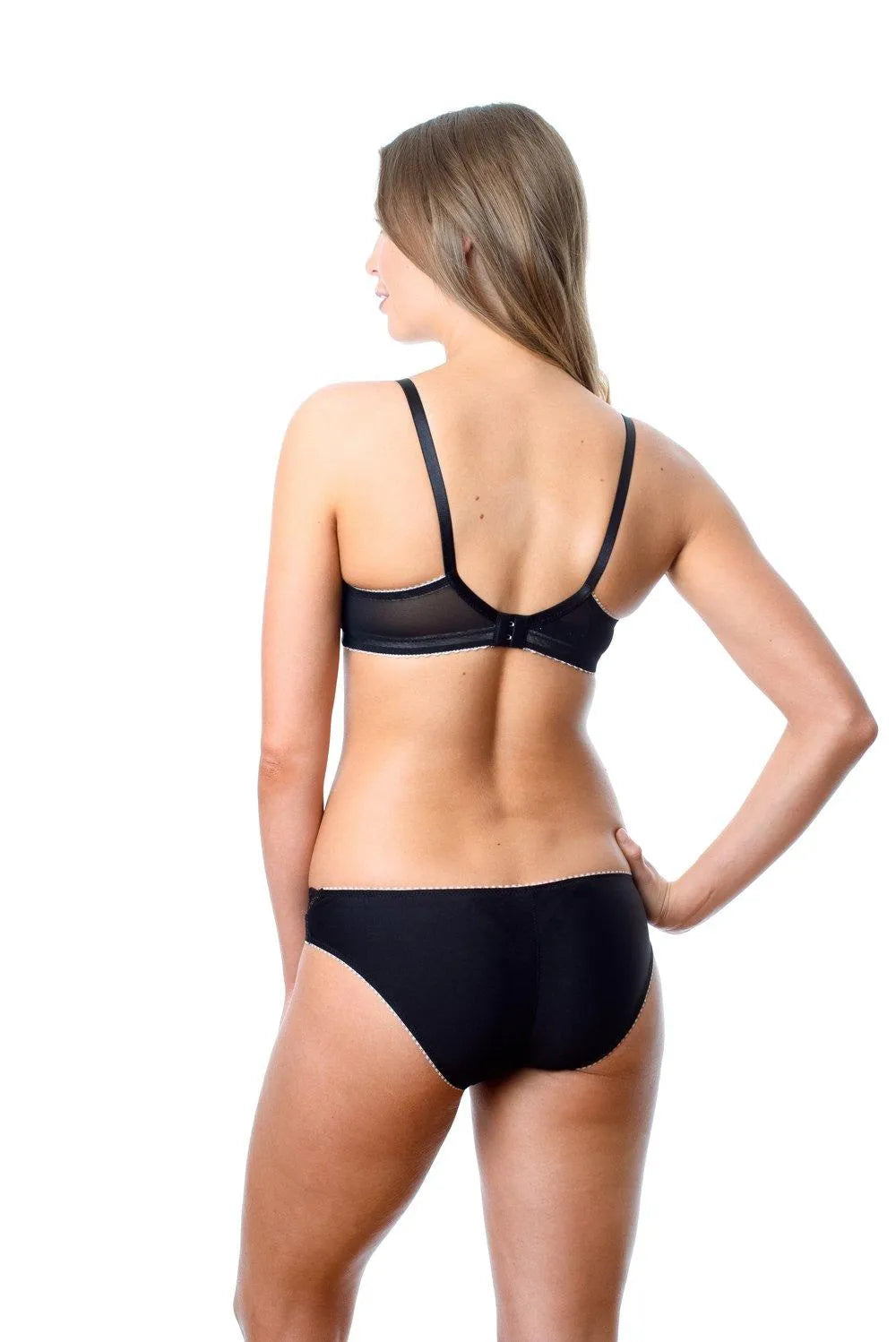 Hotmilk Show Off Nursing Bra Black