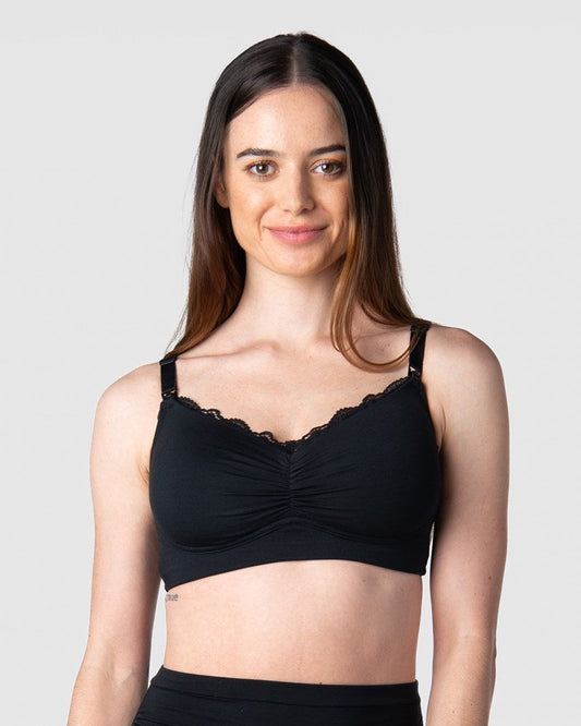Serenity Bamboo Dual Cup Nursing Bra Wirefree