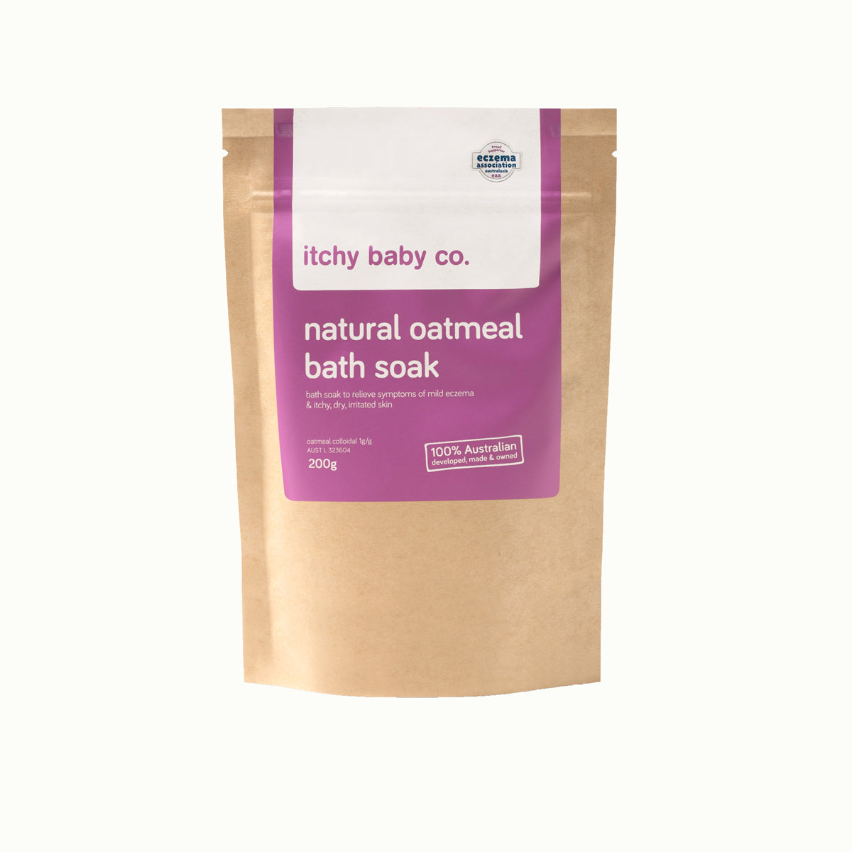 Itchy Baby Natural Oatmeal Bath Soak