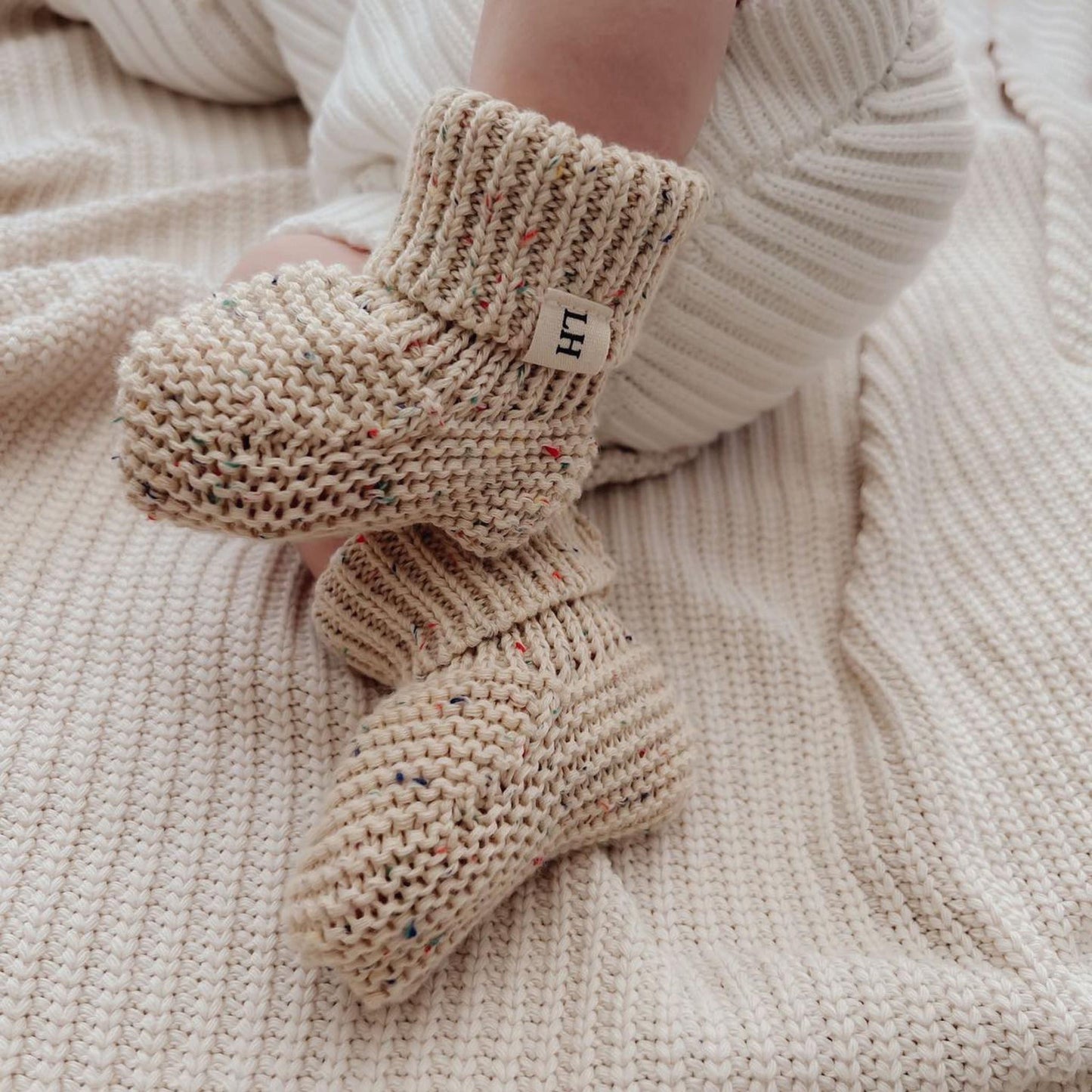 Lilla Hjärtat Baby Newborn Booties