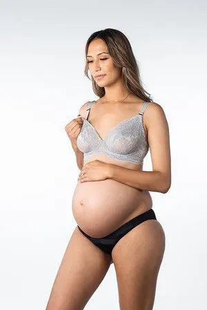 Heroine Plunge Bra Silver