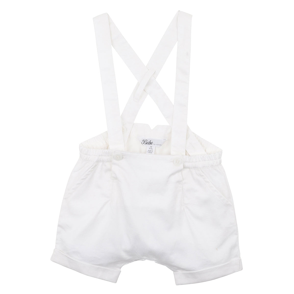 Edwards Baby Christening Shortalls