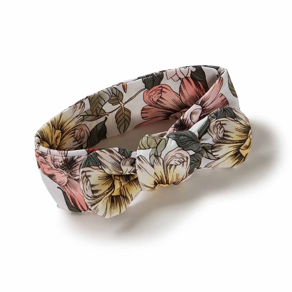 Snuggle Hunny Baby Topknot Headband Design
