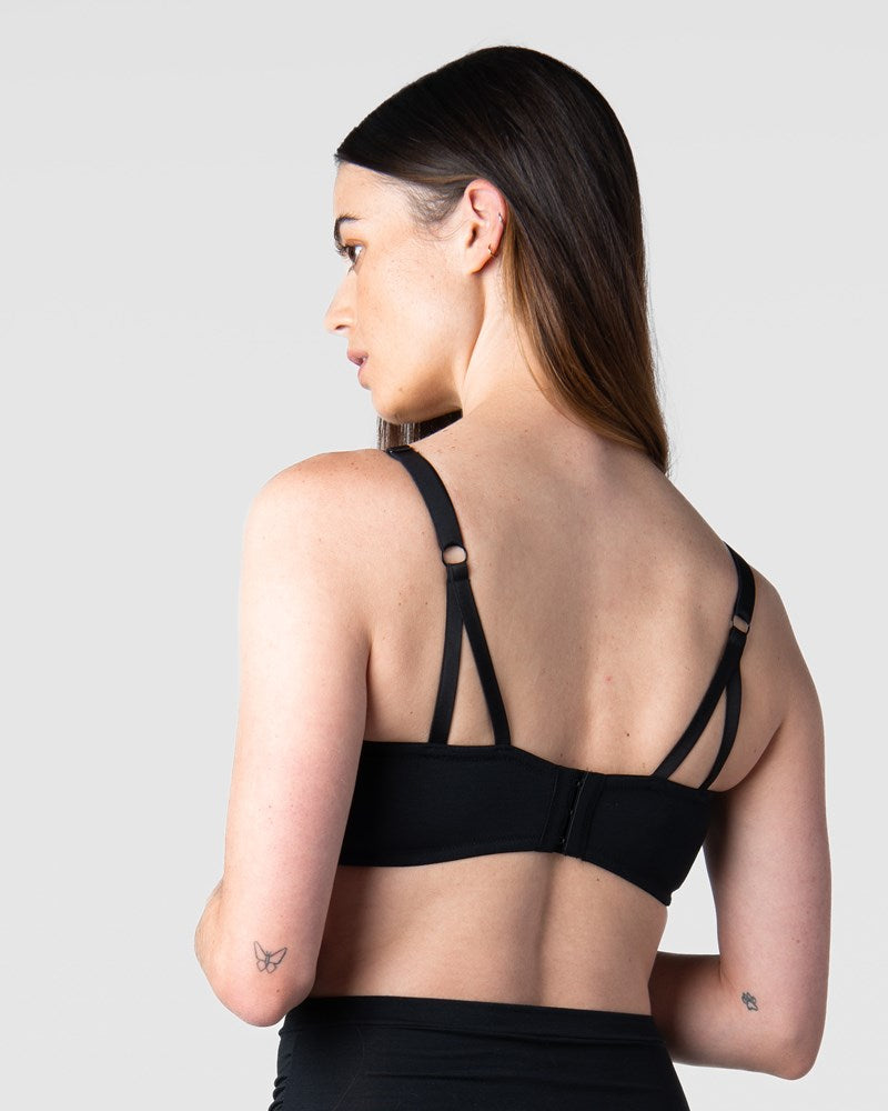 Serenity Bamboo Dual Cup Nursing Bra Wirefree