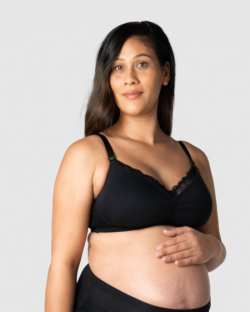 Serenity Bamboo Dual Cup Nursing Bra Wirefree
