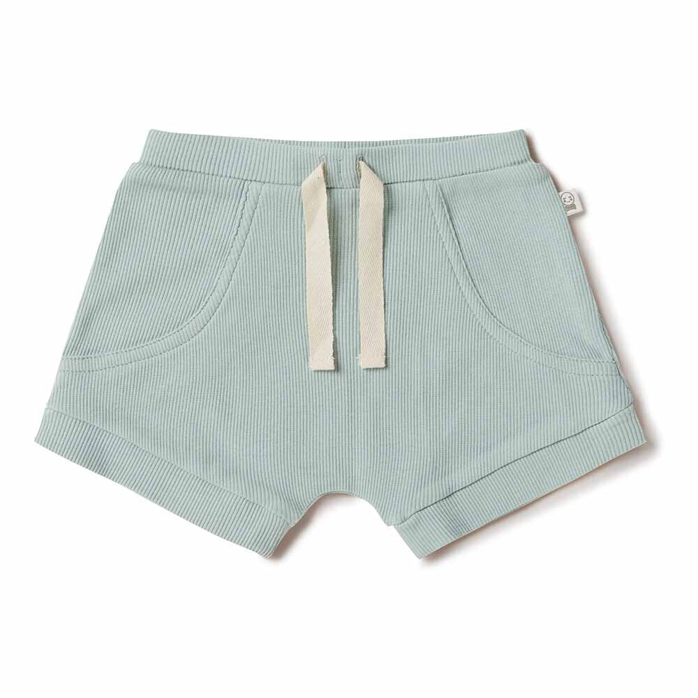 Snuggle Hunny Shorts Sage