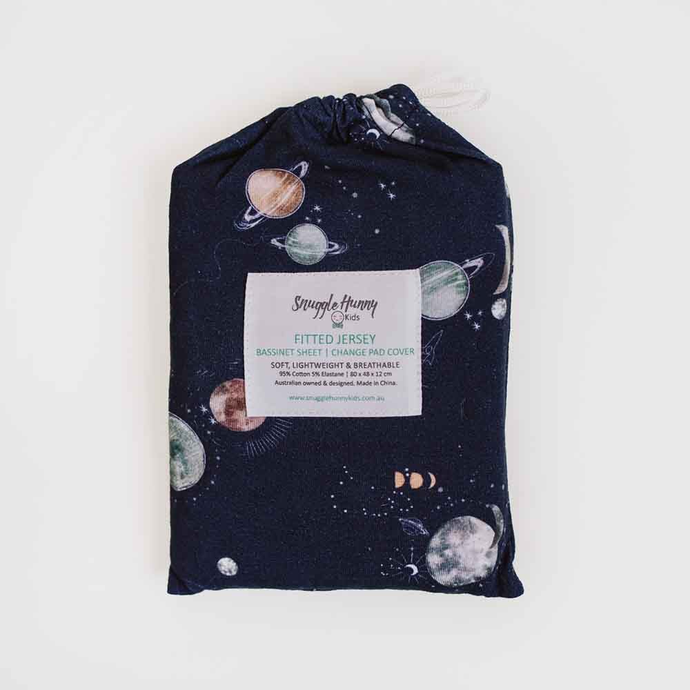 Bassinet Sheet/Change Pad Cover Milky Way