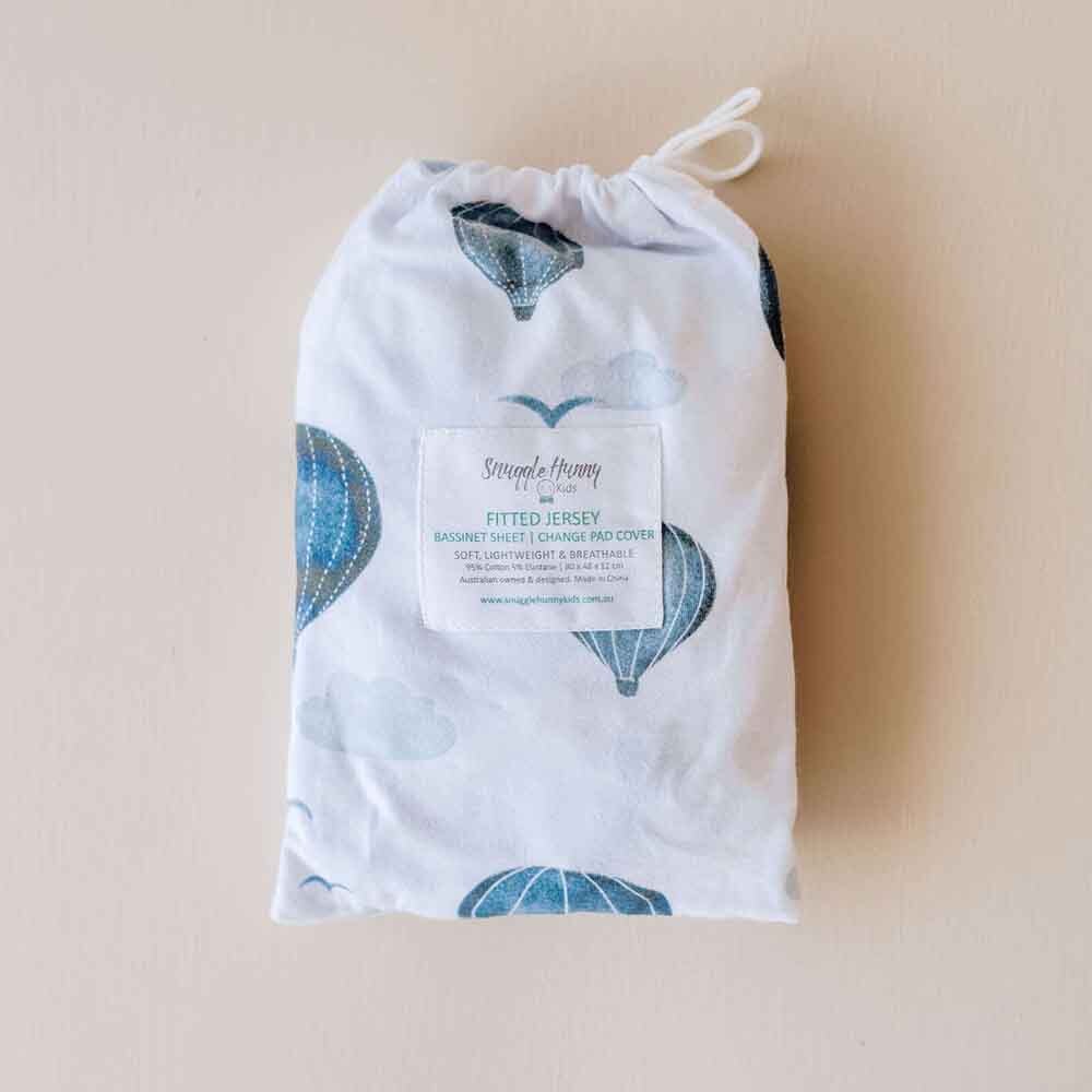 Bassinet Sheet/Change pad cover Cloud Chaser