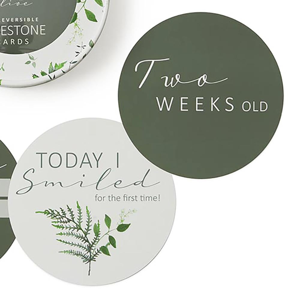 Milestone Cards Enchanted and Olive