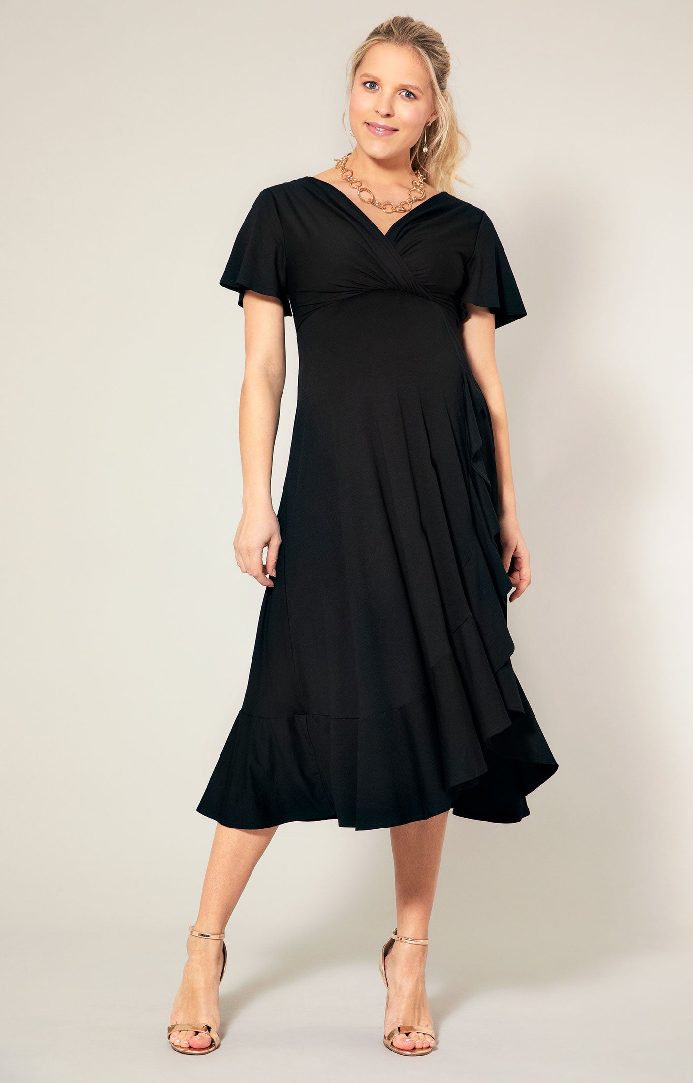 Tiffany Rose Waterfall Midi Dress