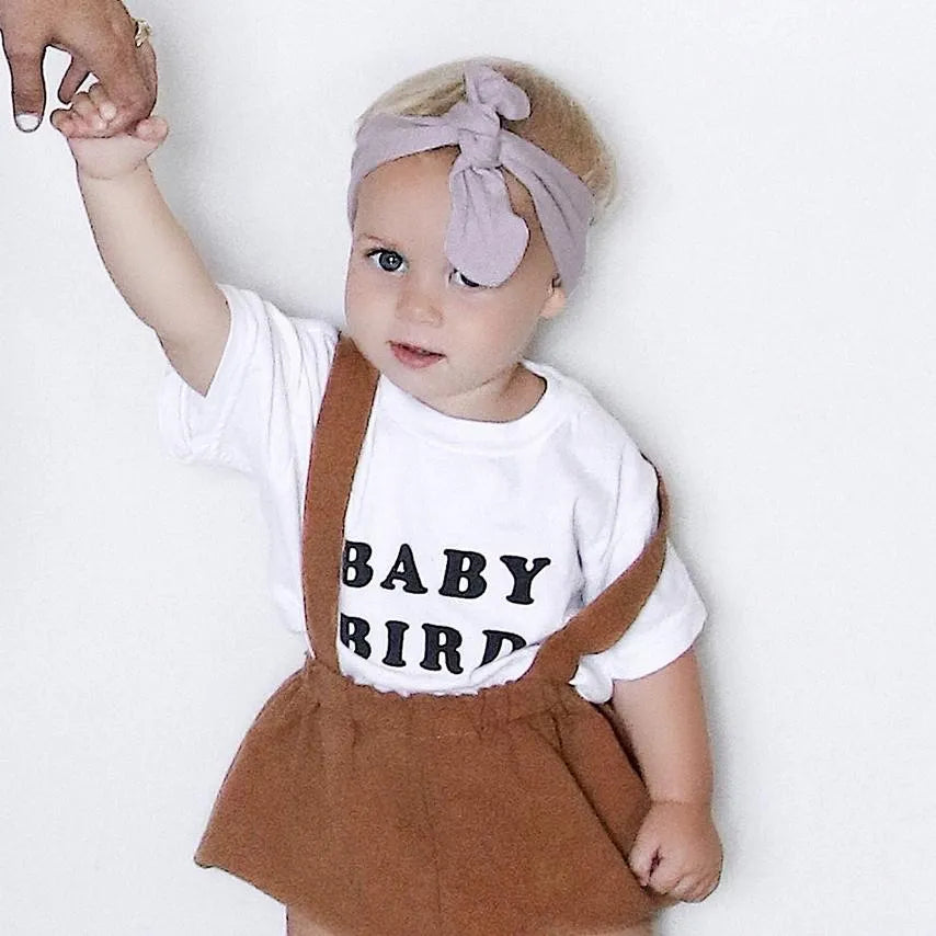 Snuggle Hunny Baby Topknot Headband Solid