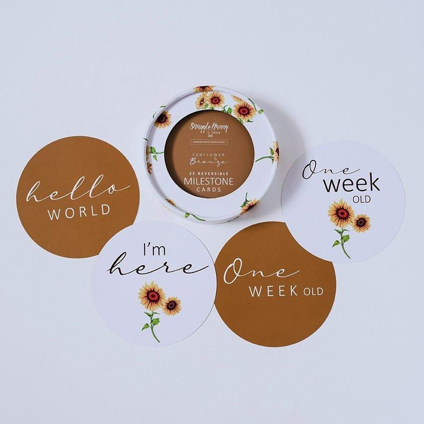 Milestone Cards Sunflower