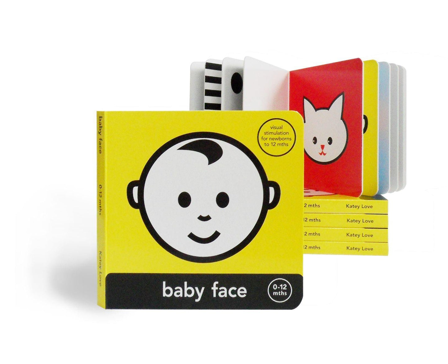 Mesmerised Baby Faces Board Book